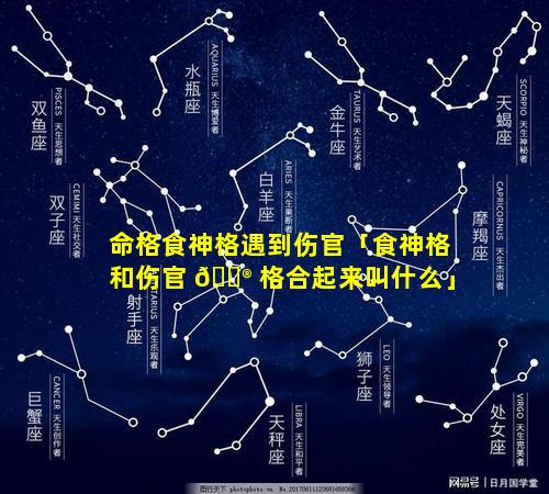 命格食神格遇到伤官「食神格和伤官 💮 格合起来叫什么」